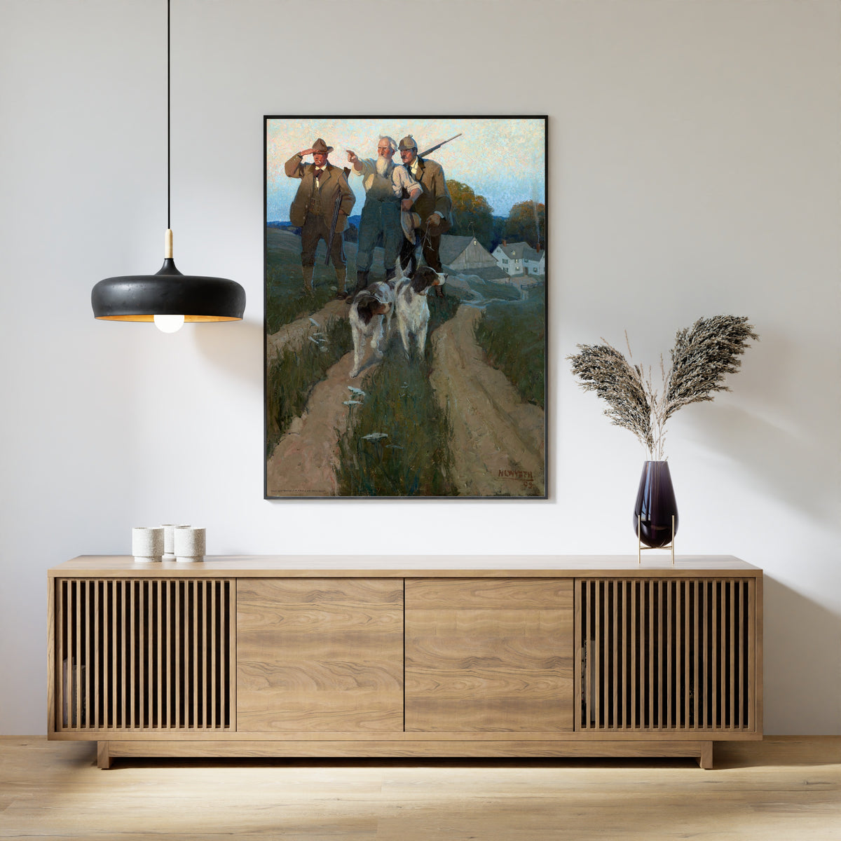 N. C. Wyeth — Over Yonder | Illustration Art Print