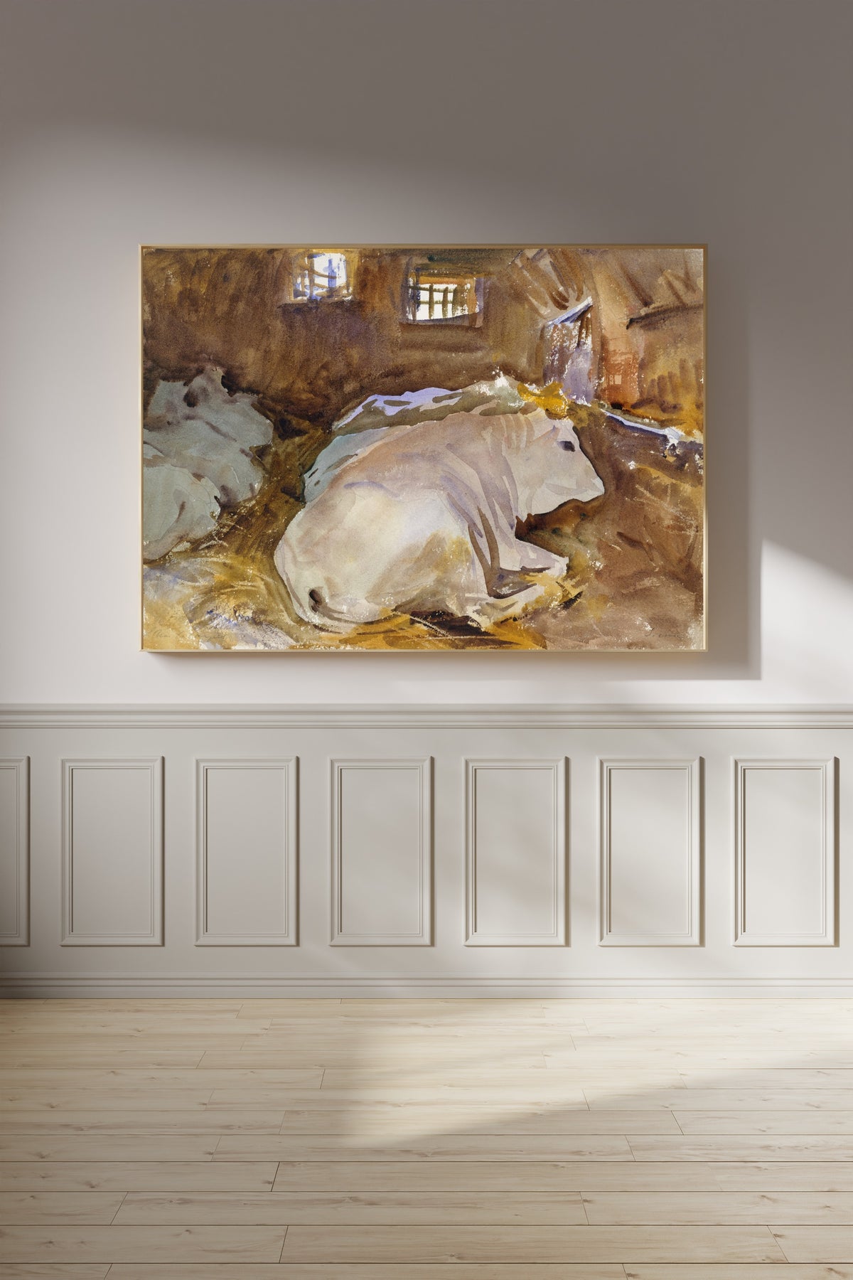 John Singer Sargent — Oxen | Fine Art Print