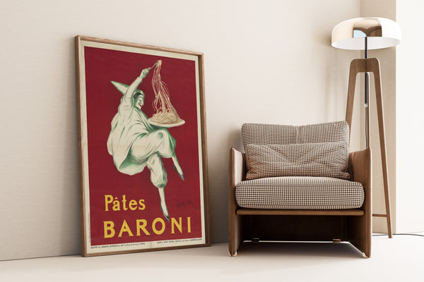 Leonetto Cappiello — Pâtes Baroni | Vintage Poster Print