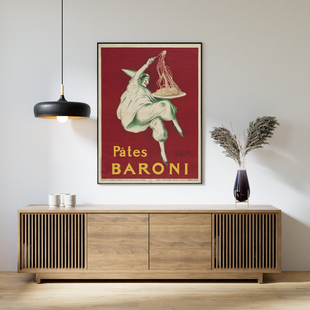 Leonetto Cappiello — Pâtes Baroni | Vintage Poster Print