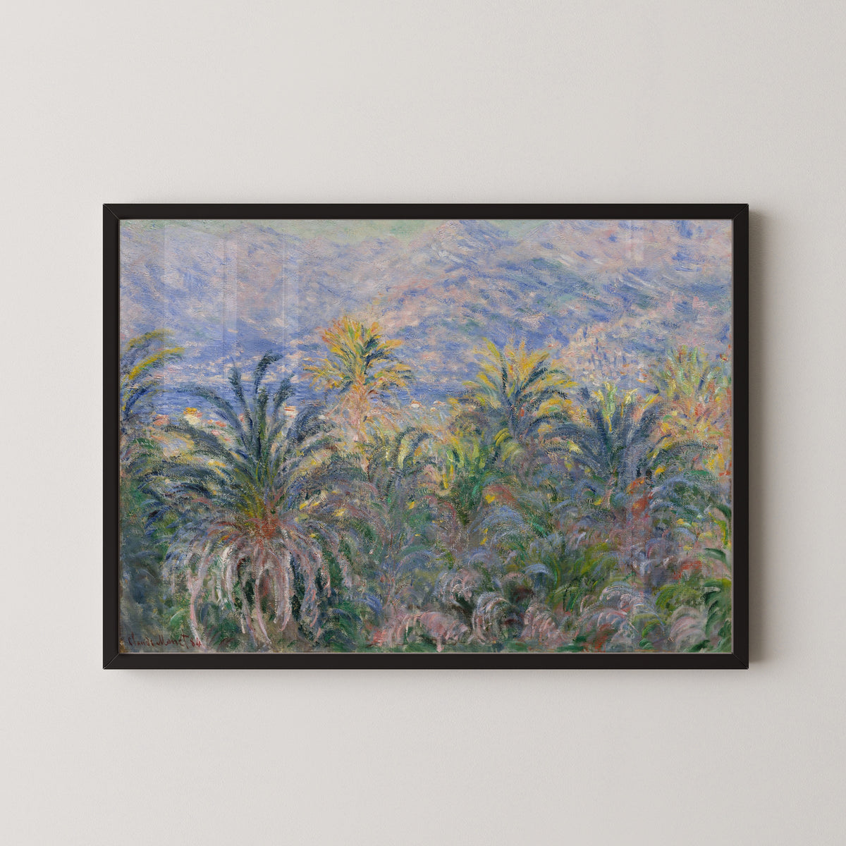 Claude Monet — Palm Trees at Bordighera | Fine Art Print