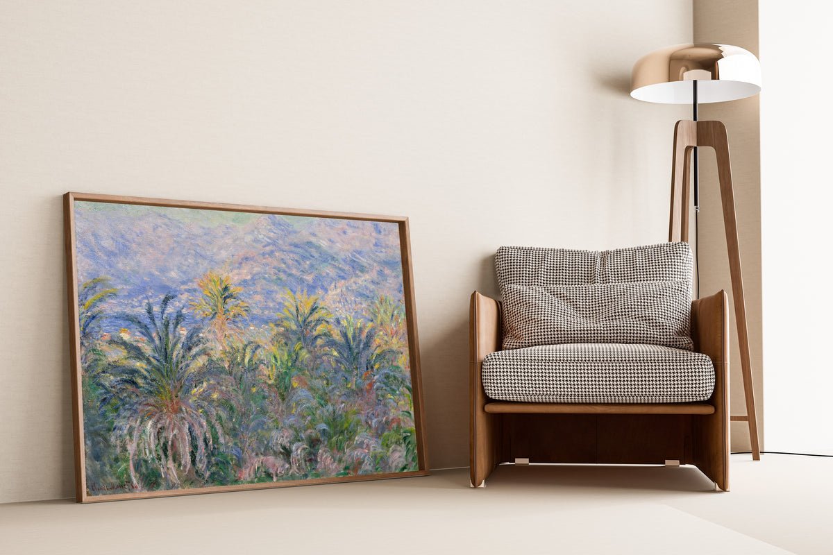 Claude Monet — Palm Trees at Bordighera | Fine Art Print