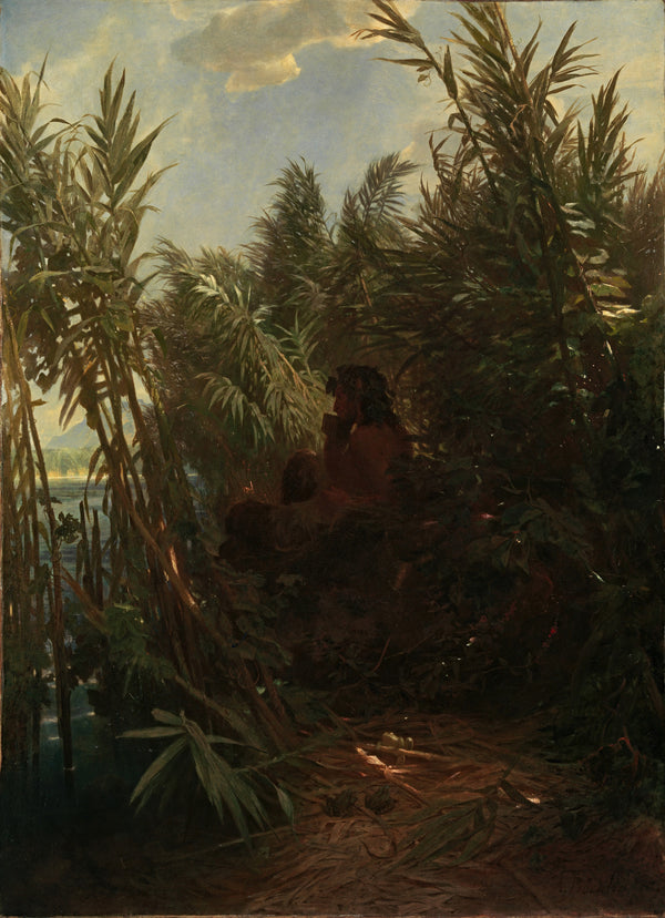 Arnold Böcklin — Pan in the Reed | Symbolist Art Print