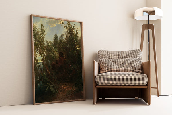 Arnold Böcklin — Pan in the Reed | Symbolist Art Print