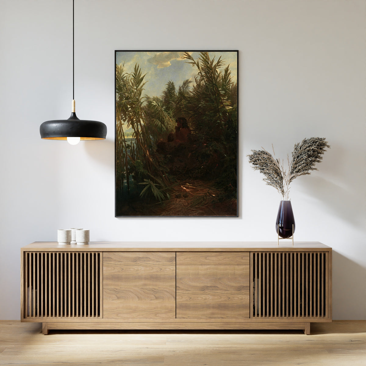 Arnold Böcklin — Pan in the Reed | Symbolist Art Print
