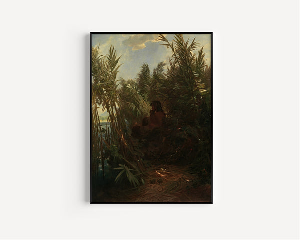Arnold Böcklin — Pan in the Reed | Symbolist Art Print