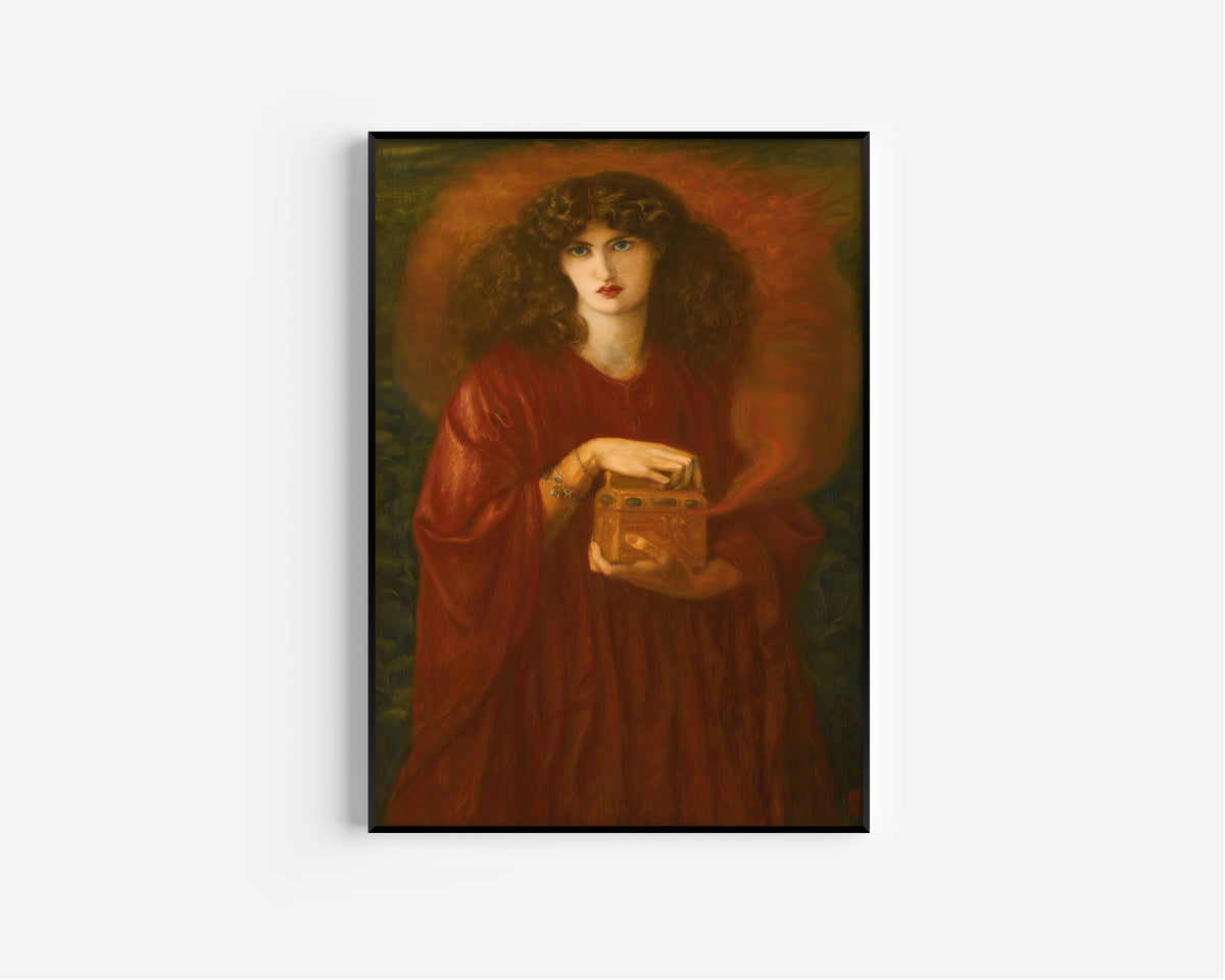 Dante Gabriel Rossetti — Pandora | Pre-Raphaelite Art Print