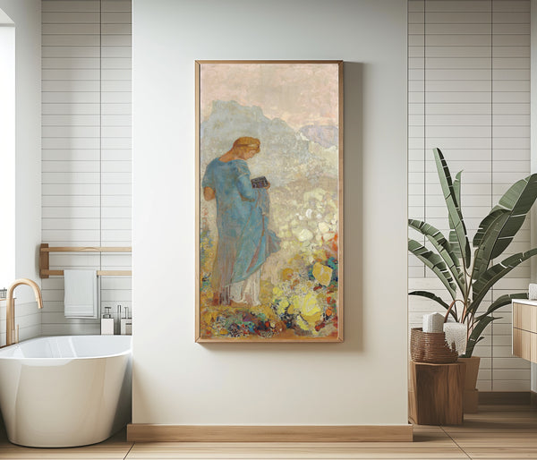 Odilon Redon — Pandora | Symbolist Art Print