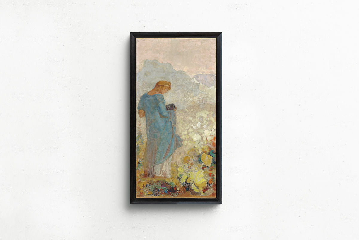 Odilon Redon — Pandora | Symbolist Art Print