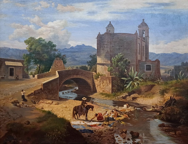 José María Velasco — Panzacola Bridge | Landscape Fine Art Print