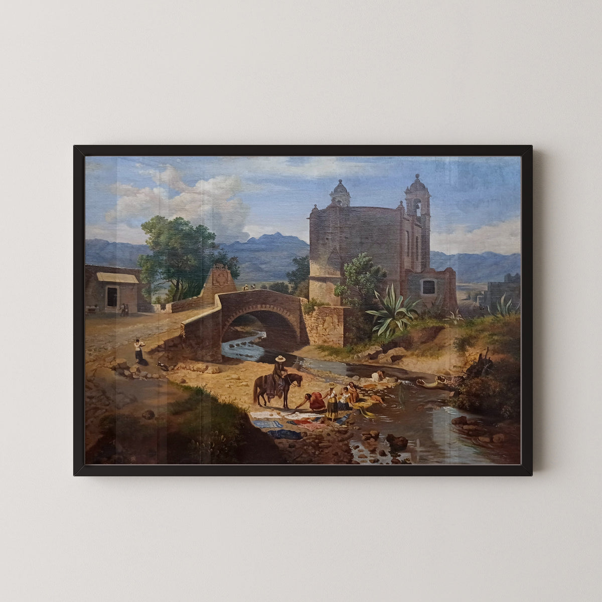 José María Velasco — Panzacola Bridge | Landscape Fine Art Print