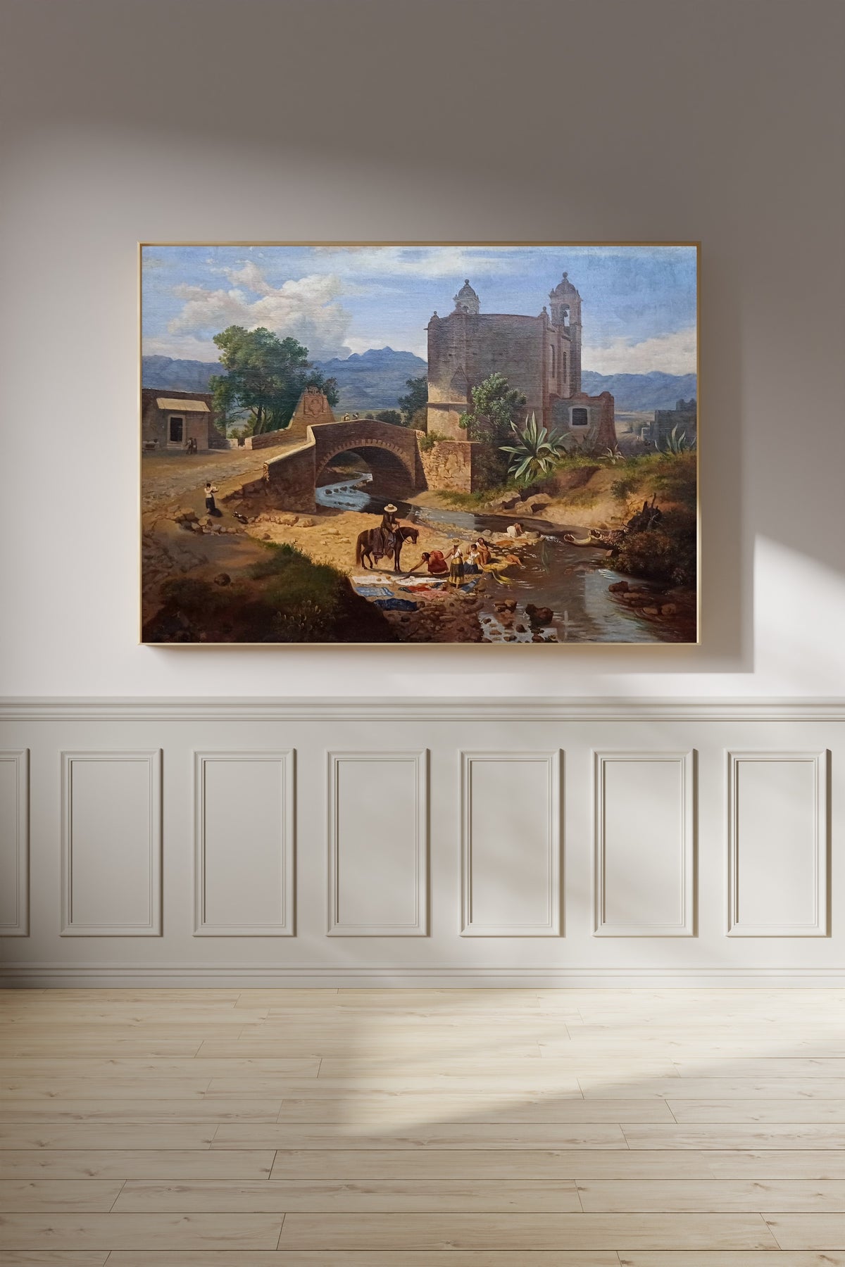 José María Velasco — Panzacola Bridge | Landscape Fine Art Print