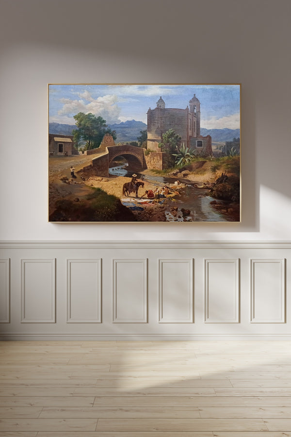 José María Velasco — Panzacola Bridge | Landscape Fine Art Print