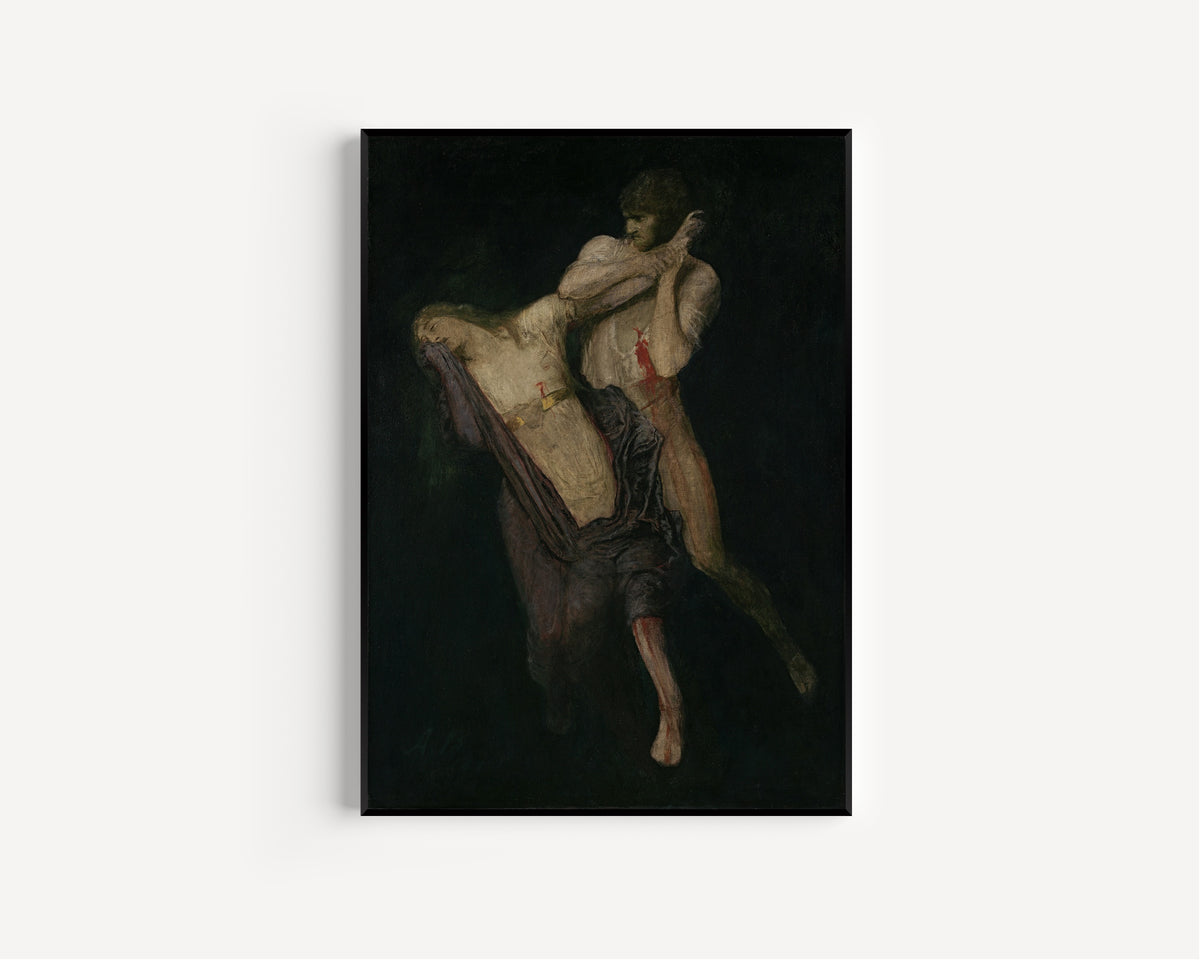Arnold Böcklin — Paolo and Francesca | Symbolist Art Print