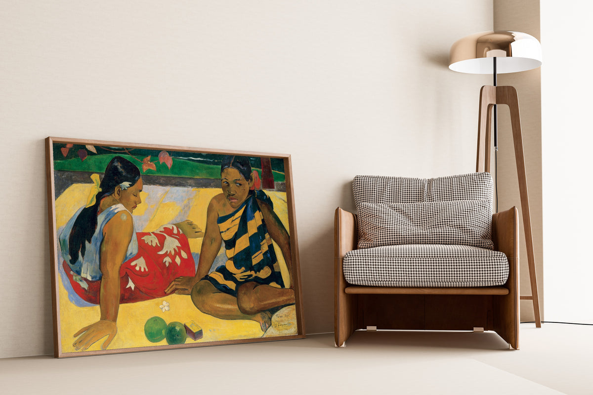 Paul Gauguin — Parau Api (What News?) | Fine Art Print