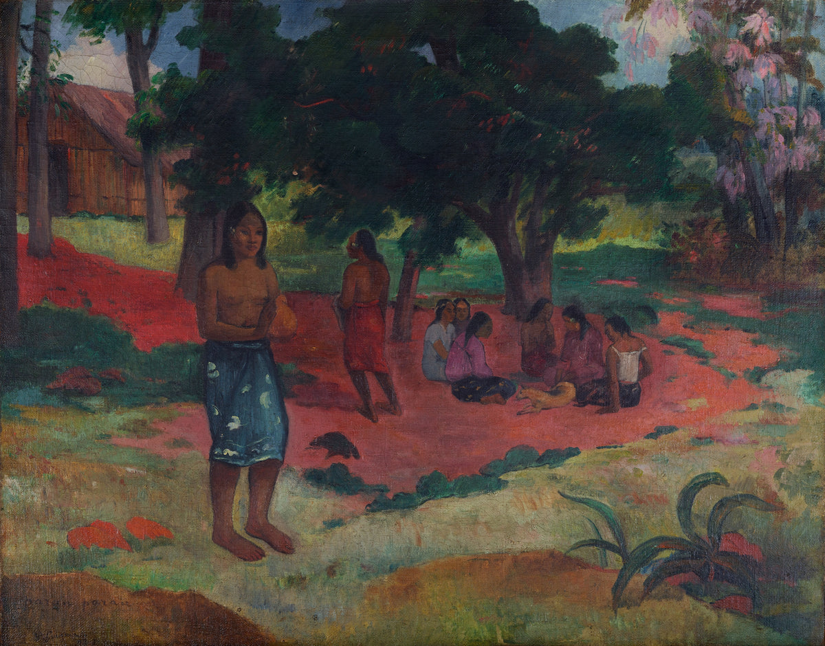 Paul Gauguin — Parau Parau (Whispered Words) | Fine Art Print