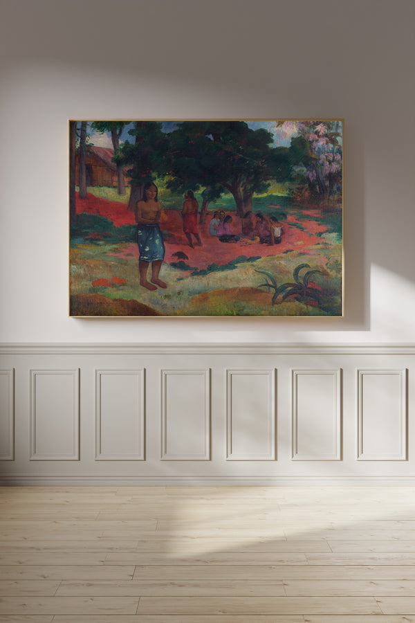 Paul Gauguin — Parau Parau (Whispered Words) | Fine Art Print