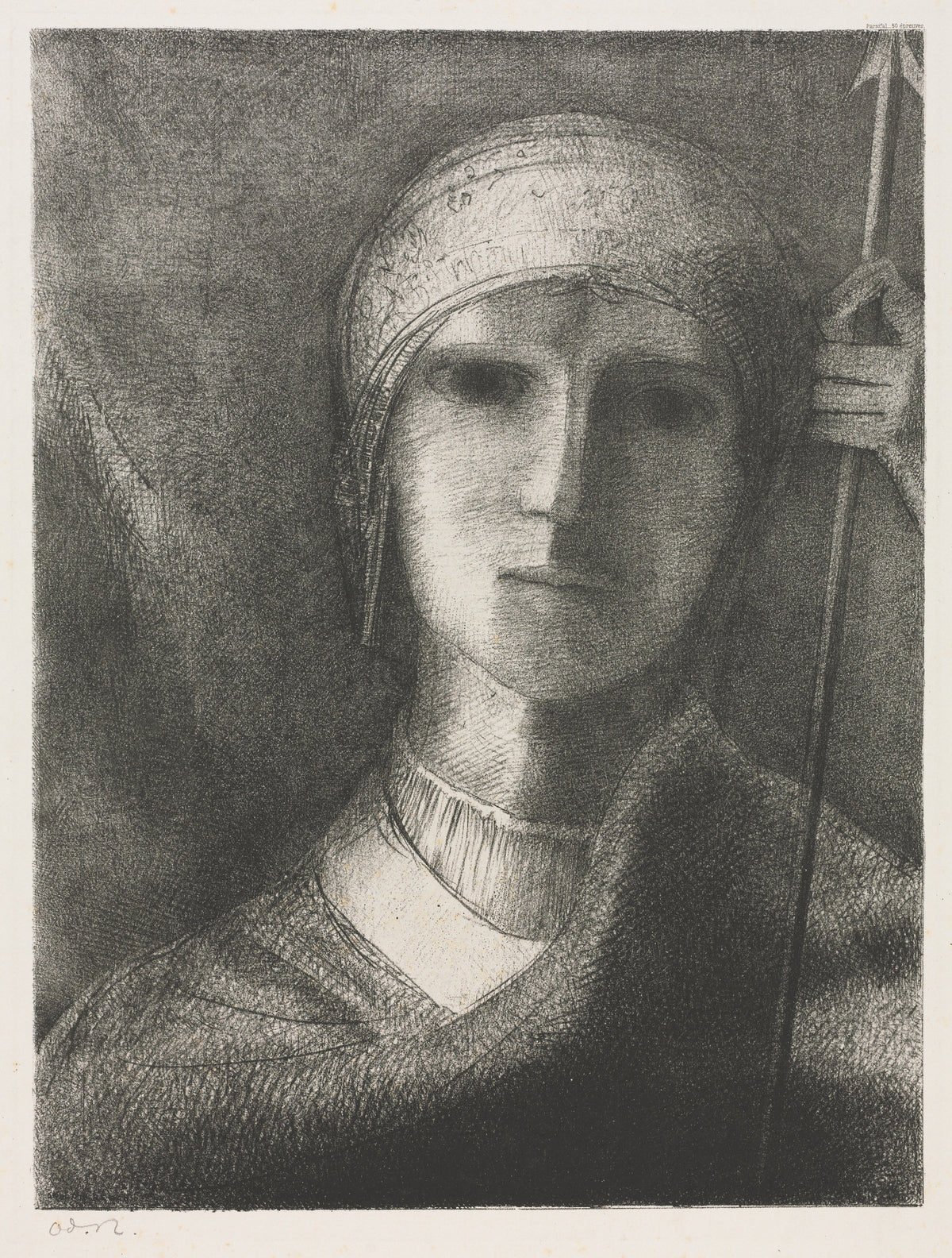 Odilon Redon — Parsifal | Symbolist Art Print