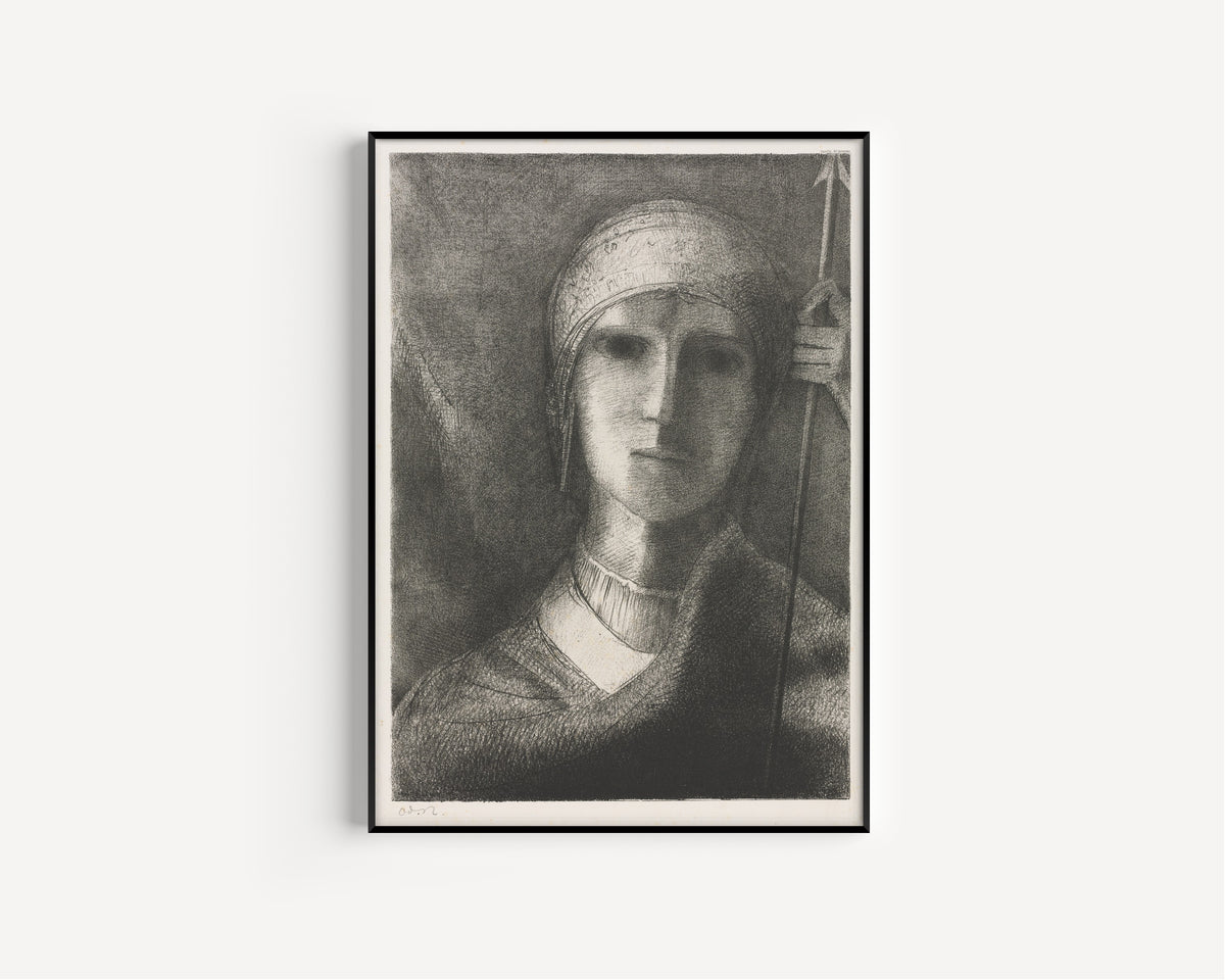 Odilon Redon — Parsifal | Symbolist Art Print
