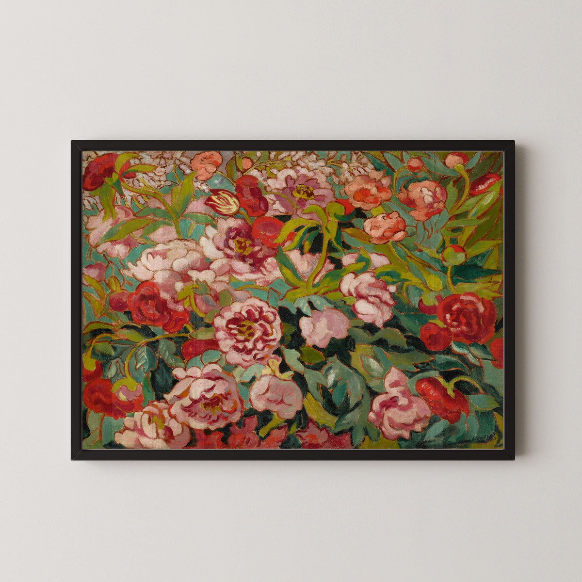 Louis Valtat — Parterre de Pivoines et Tulipes | Fine Art Print