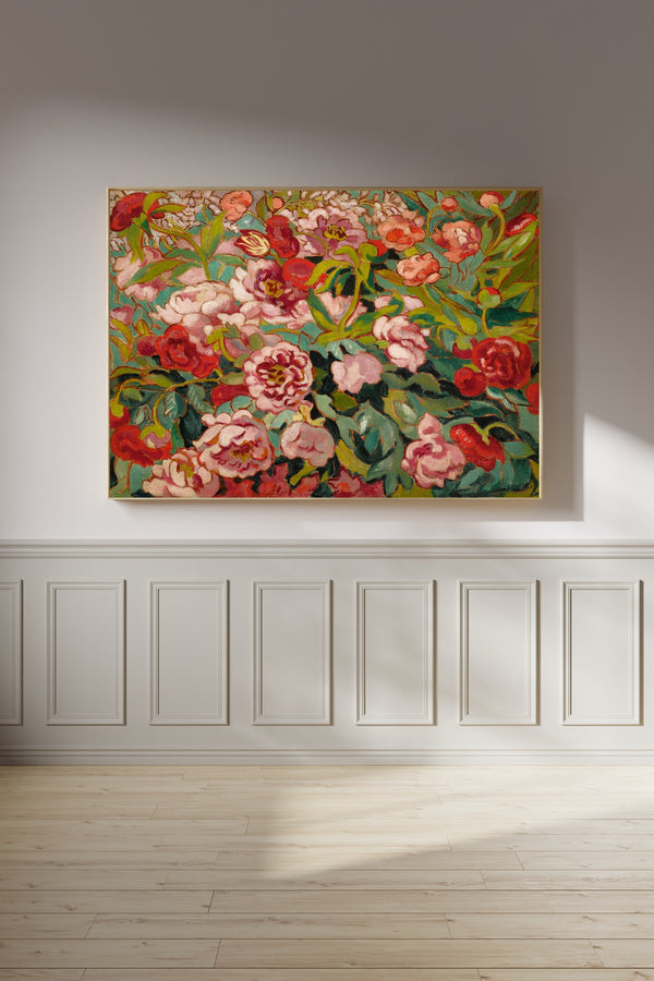 Louis Valtat — Parterre de Pivoines et Tulipes | Fine Art Print