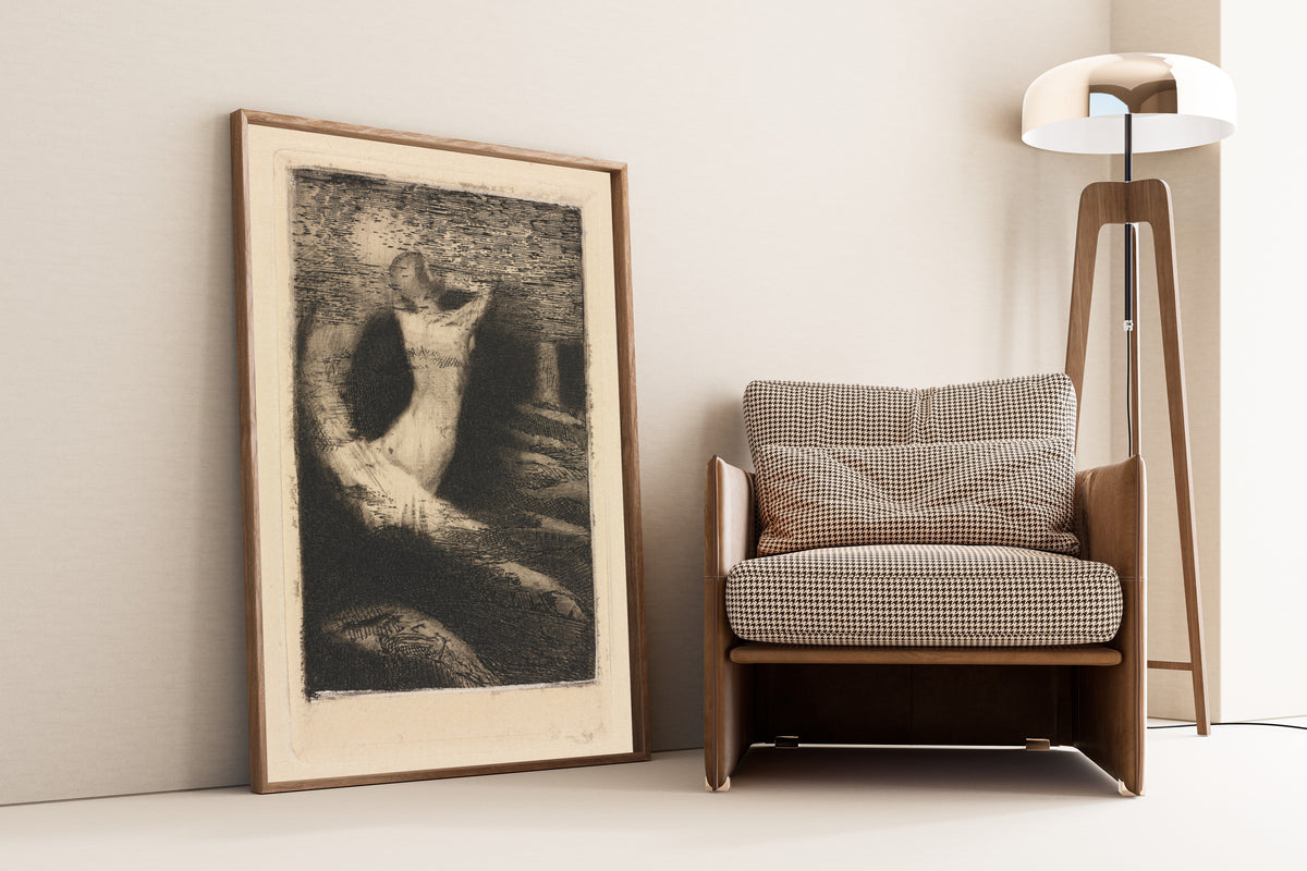 Odilon Redon — Passage of a Soul | Symbolist Art Print