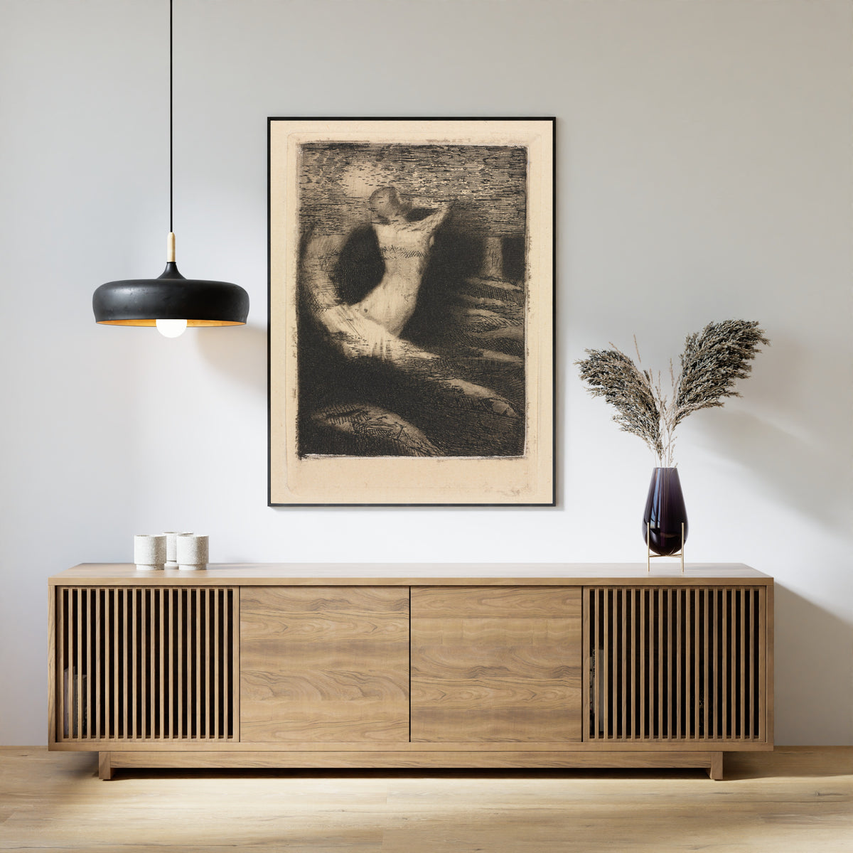 Odilon Redon — Passage of a Soul | Symbolist Art Print