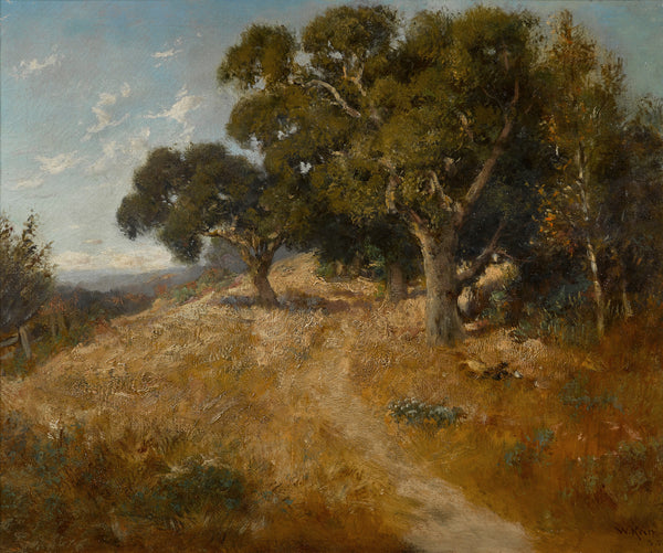 William Keith — Path through California Oaks | Landscape Fine Art Print