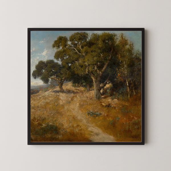 William Keith — Path through California Oaks | Landscape Fine Art Print