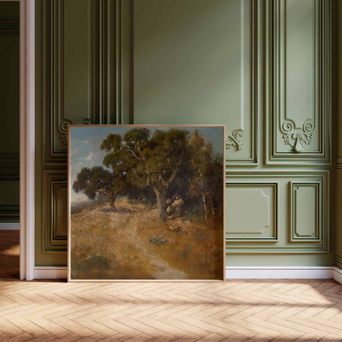 William Keith — Path through California Oaks | Landscape Fine Art Print