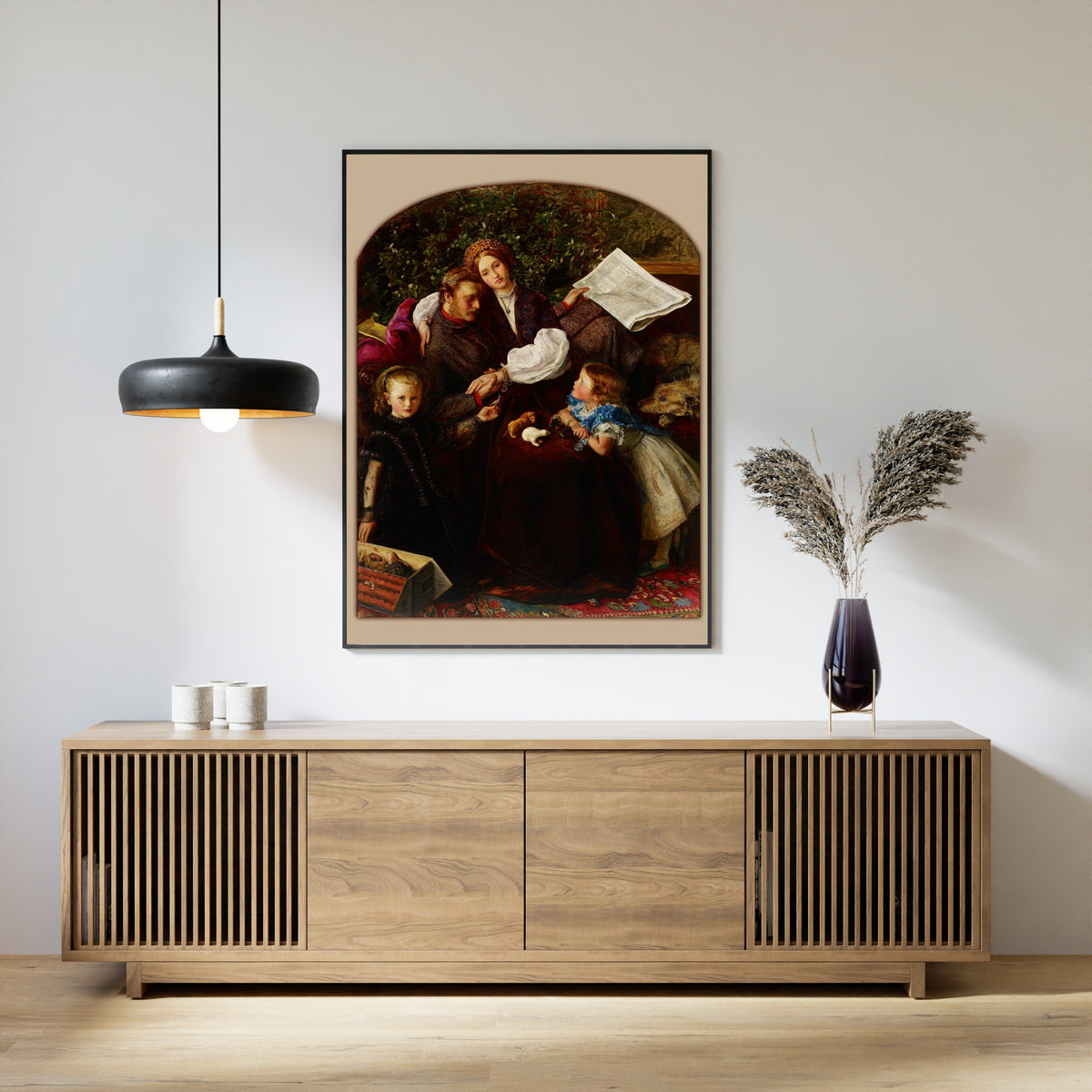 John Everett Millais — Peace Concluded | Pre-Raphaelite Art Print