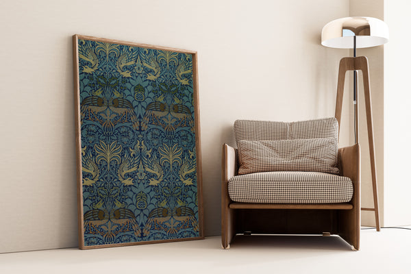 William Morris — Peacock and Dragon | Fine Art Print