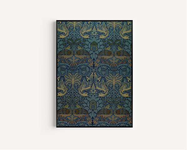 William Morris — Peacock and Dragon | Fine Art Print