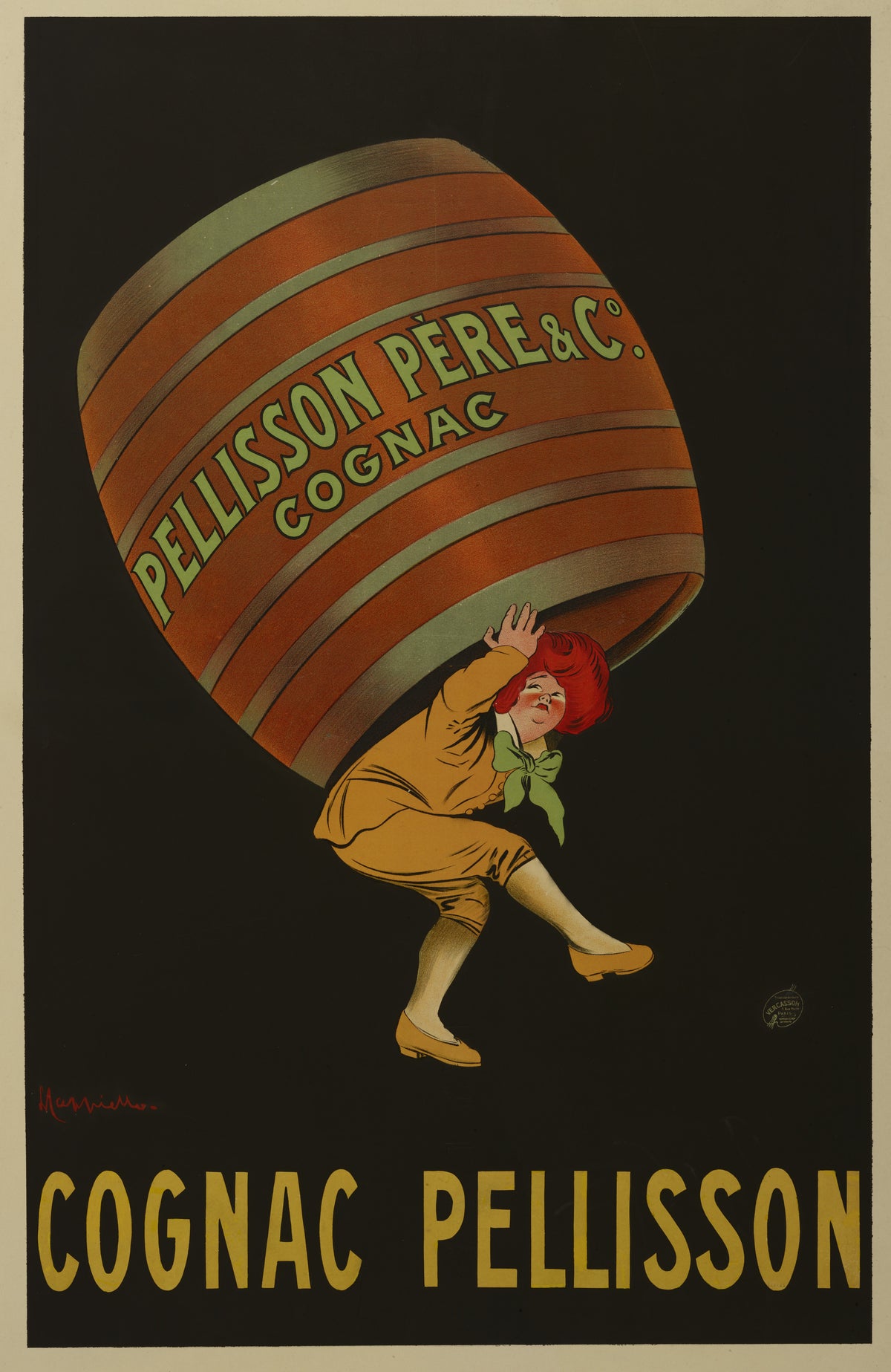 Leonetto Cappiello — Pellisson père et Cie Cognac | Vintage Poster Print
