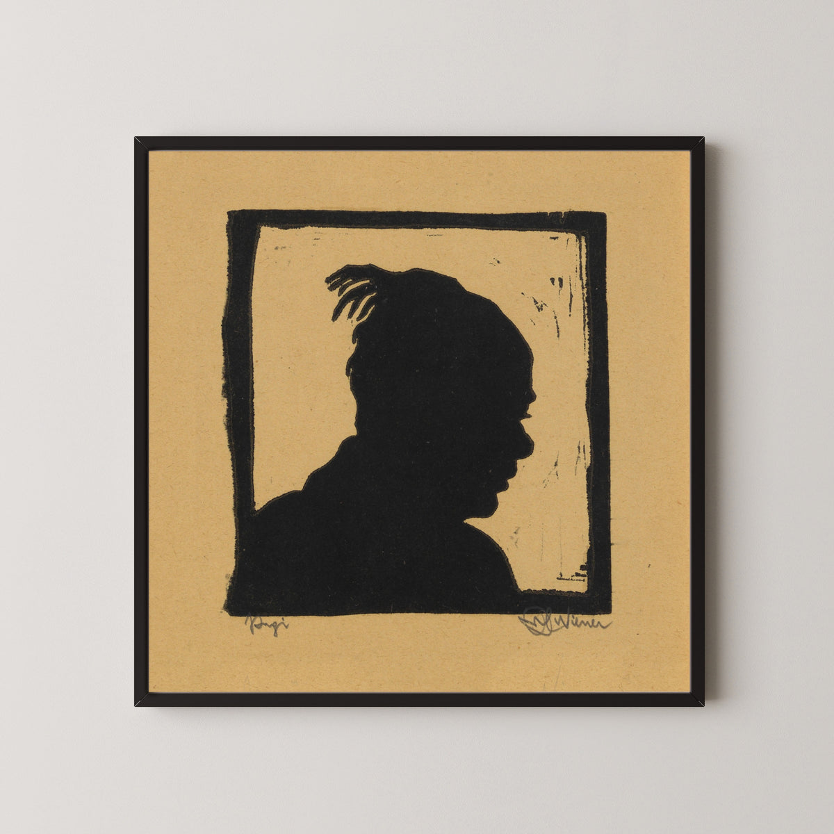 Karl Wiener — Pepi | Modernist Illustration Print