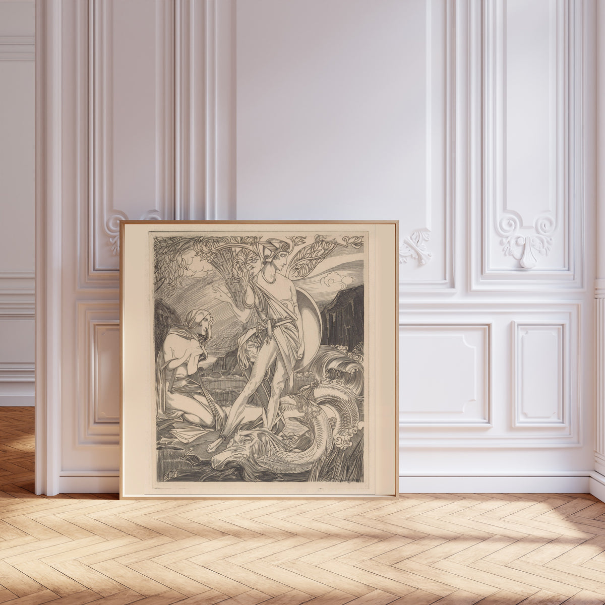 Johannes Josephus Aarts — Perseus en Andromeda | Art Nouveau Print