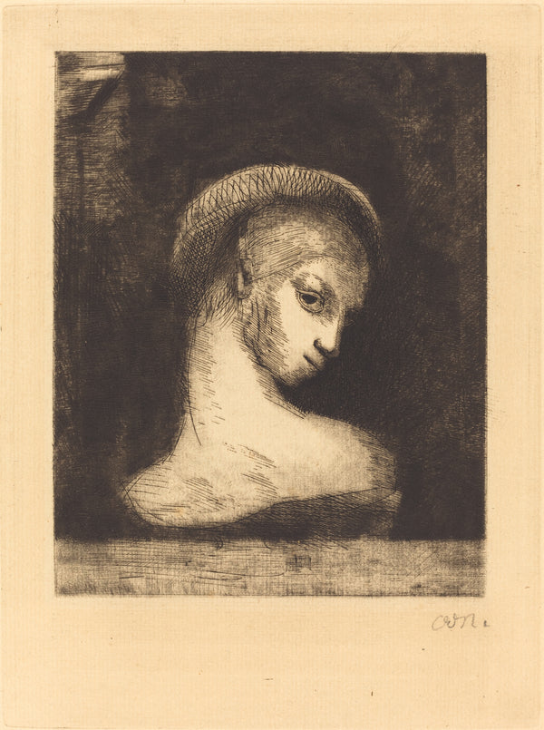 Odilon Redon — Perversity | Etching Print
