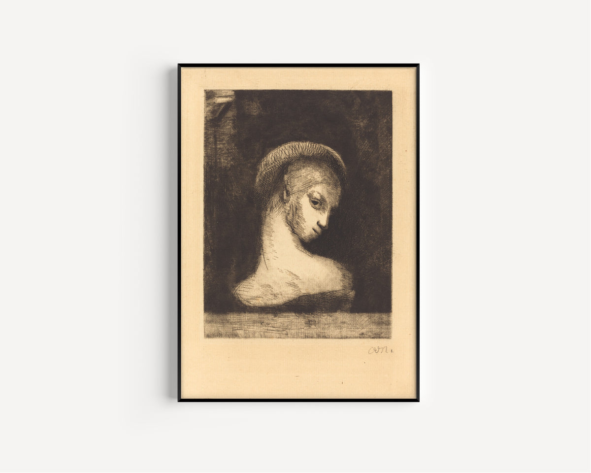 Odilon Redon — Perversity | Etching Print