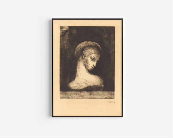 Odilon Redon — Perversity | Etching Print