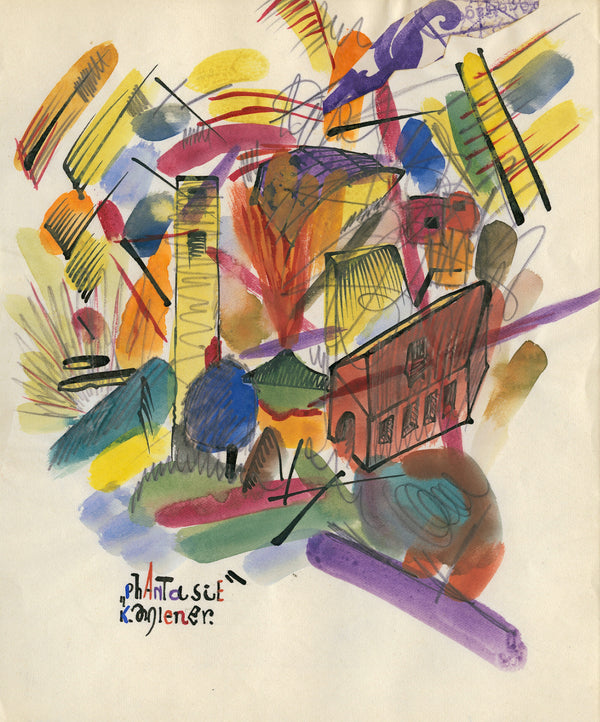 Karl Wiener — Phantasie (Fantasy) | Abstract Art Print