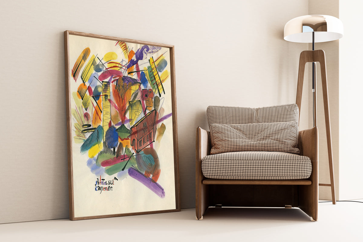 Karl Wiener — Phantasie (Fantasy) | Abstract Art Print