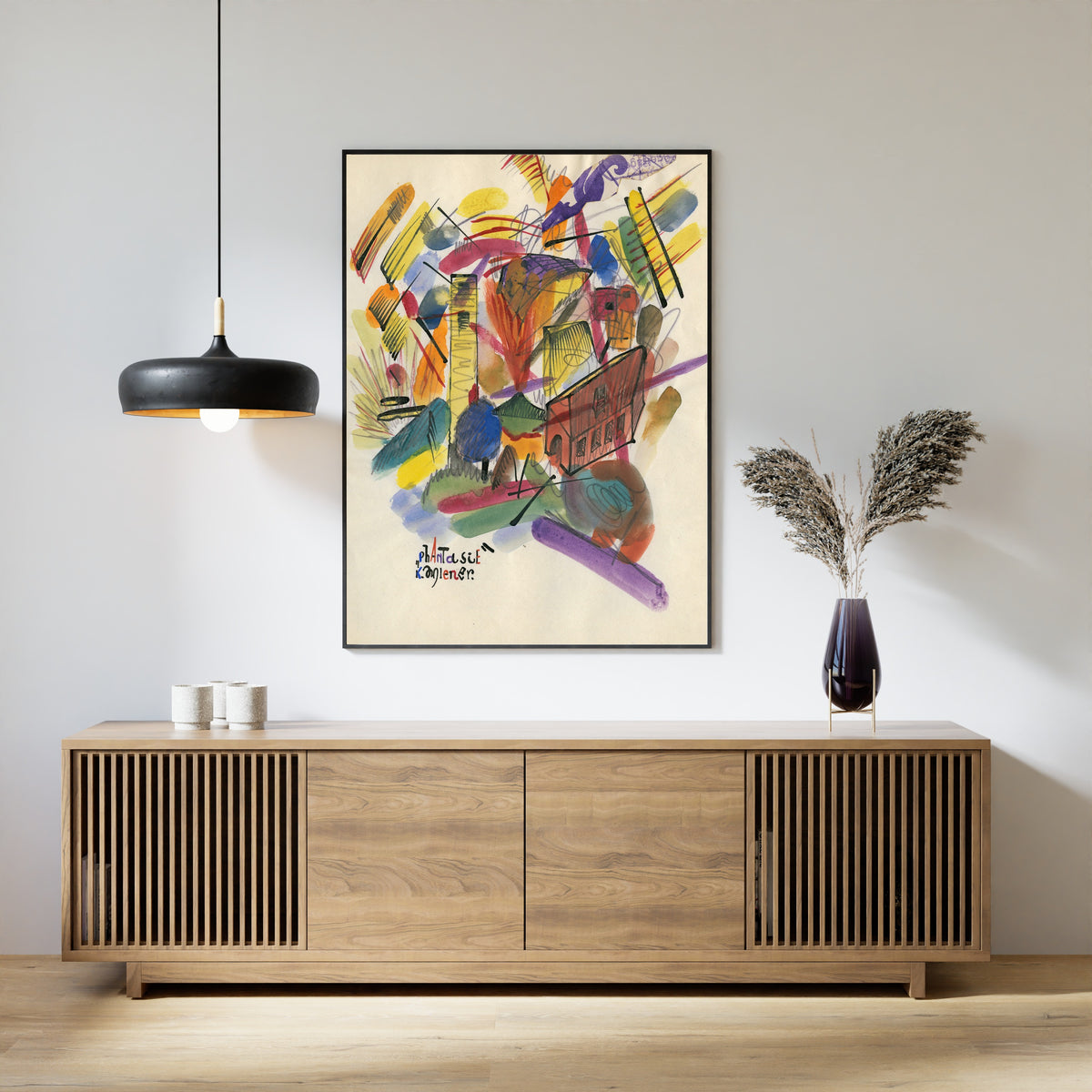 Karl Wiener — Phantasie (Fantasy) | Abstract Art Print