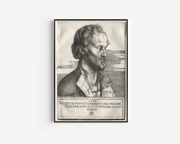 Albrecht Dürer — Philipp of Melanchthon | Engraving Print