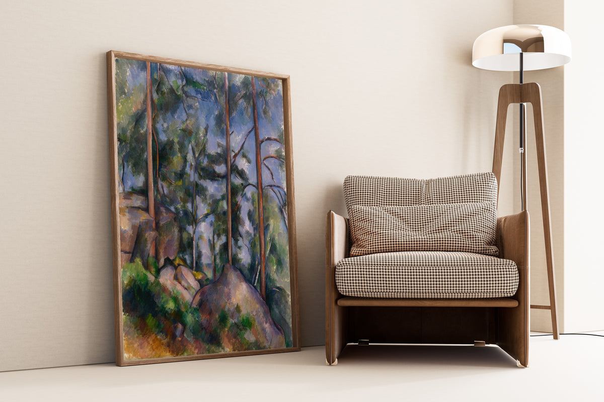 Paul Cezanne — Pines and Rocks | Fine Art Print