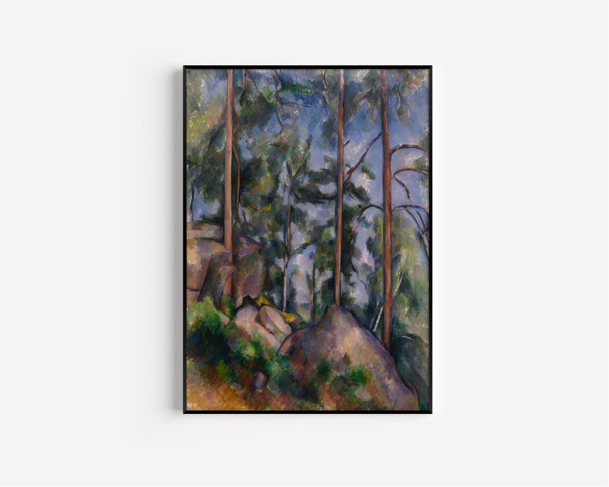 Paul Cezanne — Pines and Rocks | Fine Art Print