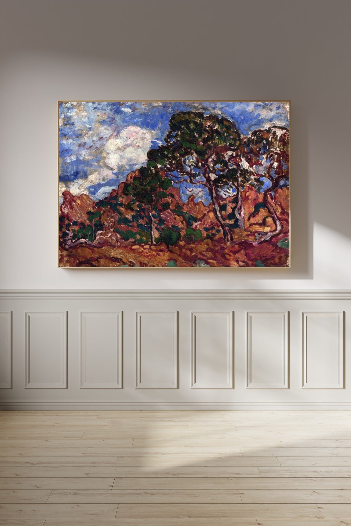 Louis Valtat — Pines at Antheor | Fauvist Fine Art Print