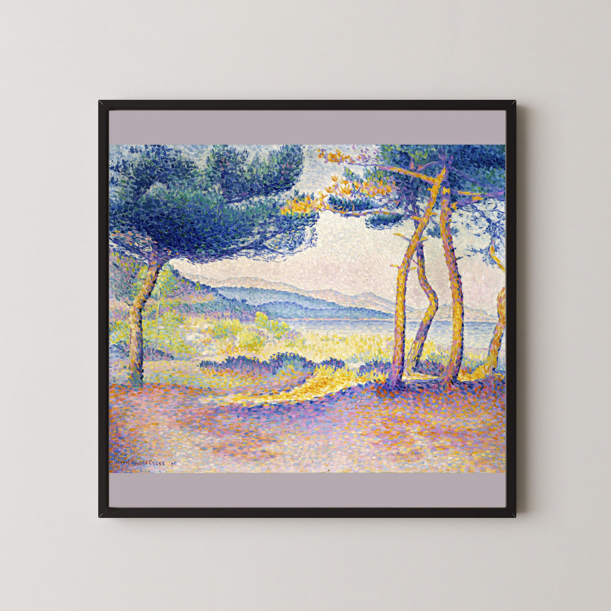 Henri-Edmond Cross — Pines on the coast | Fine Art Print