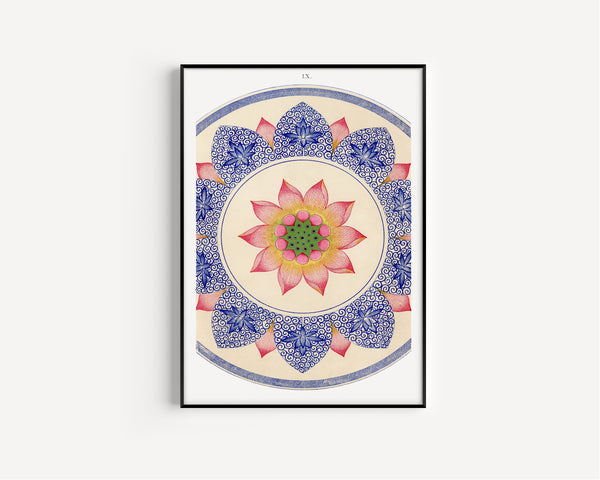 Owen Jones — Examples of Chinese Ornament, Plate 60 | Ornament Plate Print