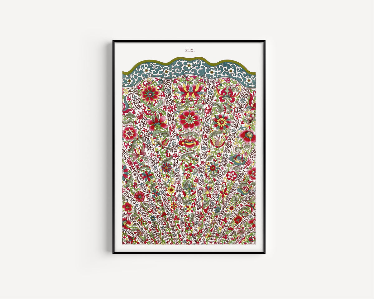 Owen Jones — Examples of Chinese Ornament, Plate 49 | Ornament Plate Print