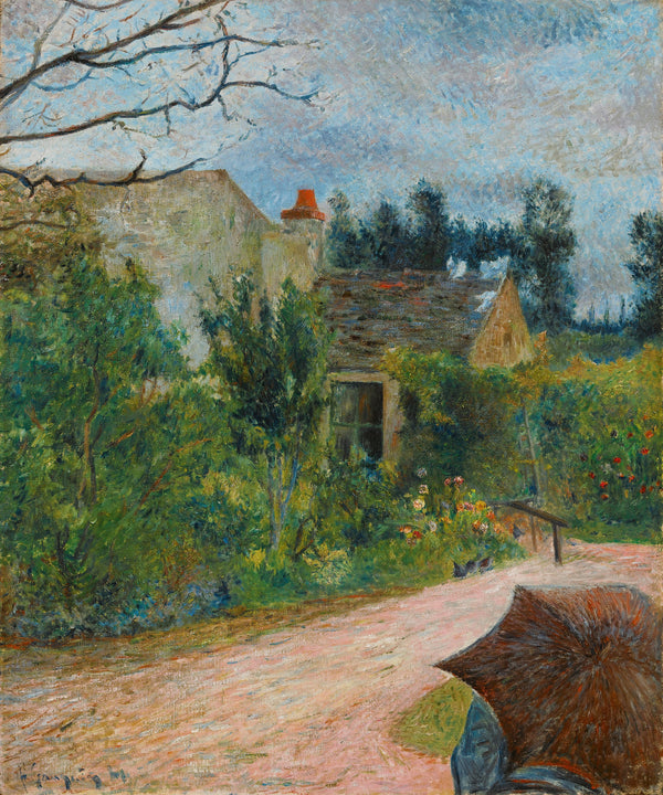 Paul Gauguin — Pissarro's Garden, Quai du Pothuis, Pontoise | Fine Art Print